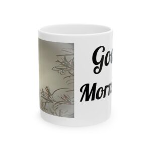 Ceramic Mug 11oz. Hummingbird in flight!
