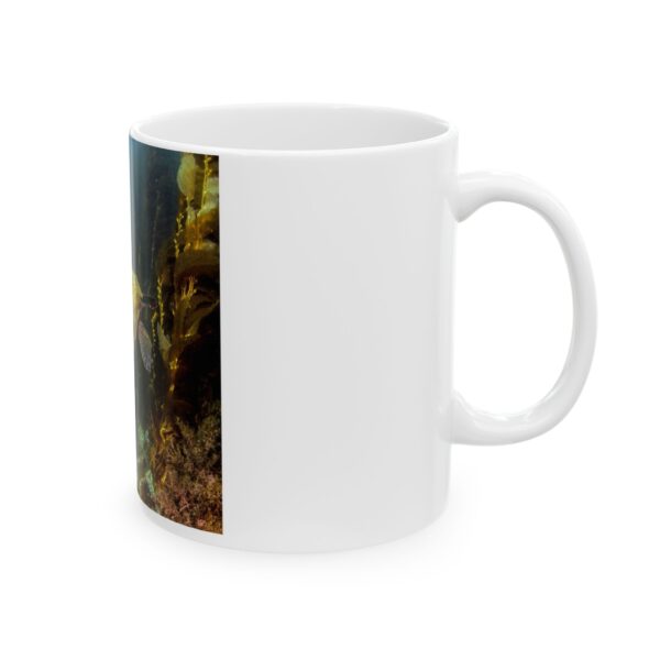 Ceramic Mug 11oz. Swimming turtle. - Image 4