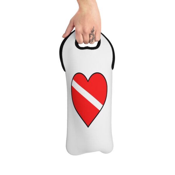 Wine Tote Bag. Same image both sides. - Image 3